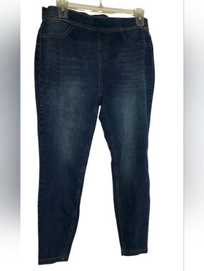 Terra And Sky Classic Dark Blue Stretch Jeggings - Slim Comfort Fit
